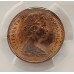 NEW ZEALAND 1967 . TWO 2 CENTS COIN . ERROR . MULE . BAHAMAS OBVERSE